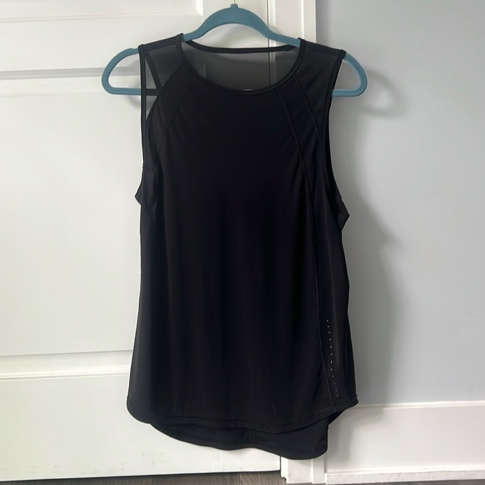 Lululemon Size 10 workout shirt, Black